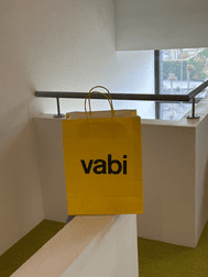 Foto van de Vabi tas die we kregen aan het einde van de dag