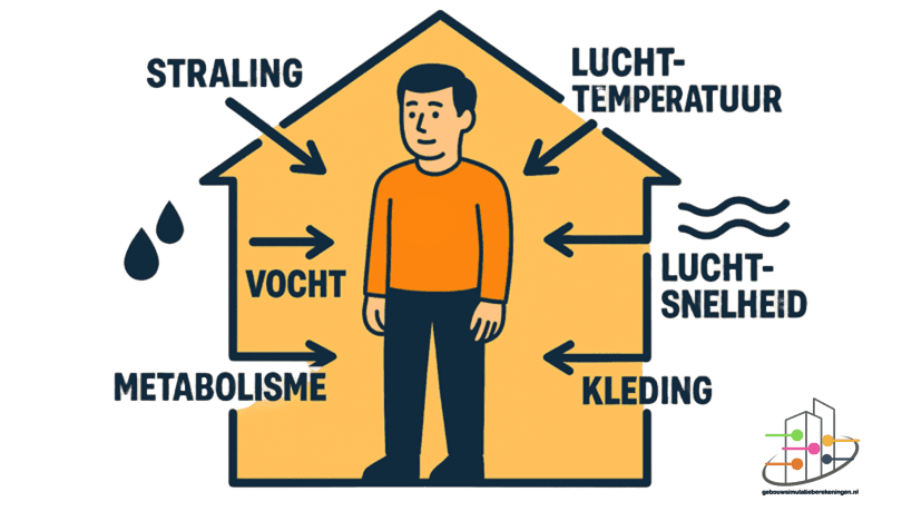 Hoe mensen comfort ervaren hangt af van meerdere factoren, inzichtelijk gemaakt via de Predicted Mean Vote